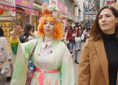 محله هاراجوکو ژاپن؛ سبک های مختلف لباس با رنگ آمیزی وتزئینات منحصربفرد